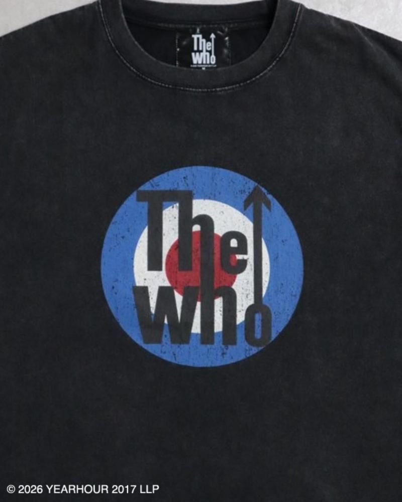 THE WHO バンドロゴTee / 半袖Tシャツ Black