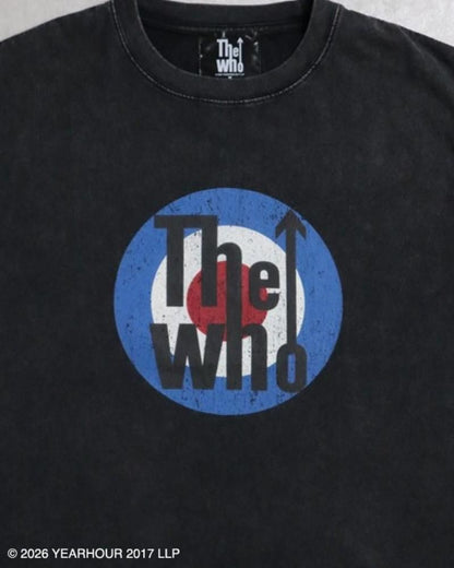 THE WHO バンドロゴTee / 半袖Tシャツ Black