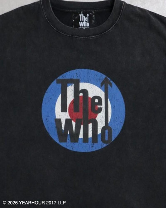THE WHO バンドロゴTee / 半袖Tシャツ Black