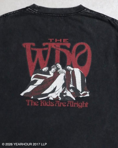 THE WHO バンドロゴTee / 半袖Tシャツ Black