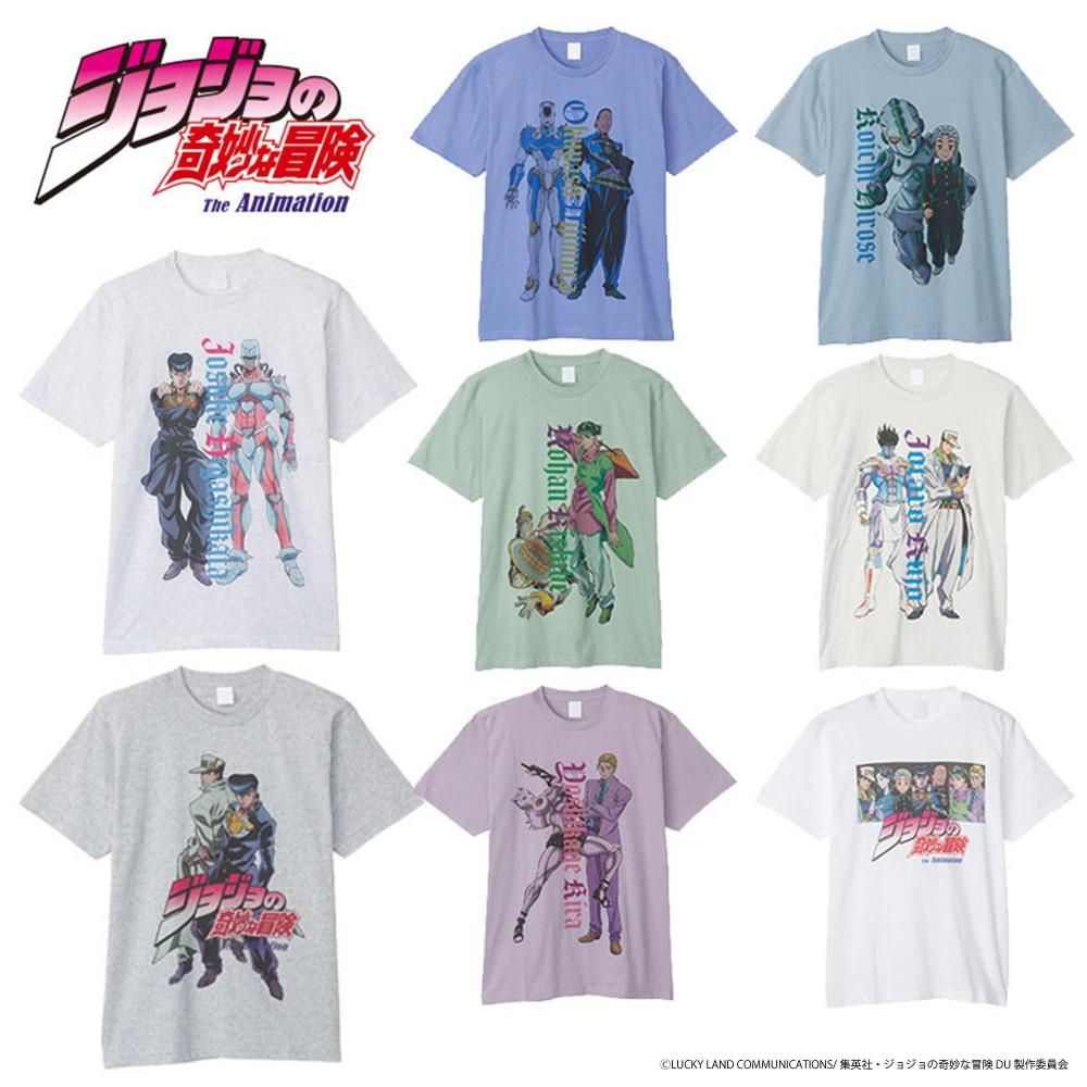 キャラクター Tシャツ アニメ『ジョジョの奇妙な冒険 ダイヤモンドは砕けない』 東方 仗助 BD1154 BD1155