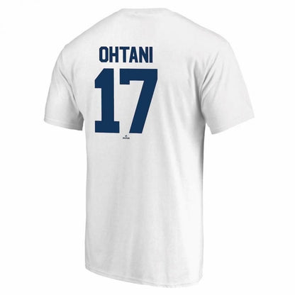 Fanatics ロサンゼルス・ドジャース 大谷翔平 ネームアンドナンバー Tシャツ ホワイト