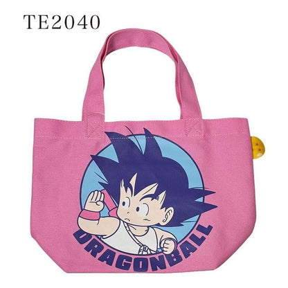 ドラゴンボール カラーマチ付 コットンバッグ トート 悟空 PK TE2040