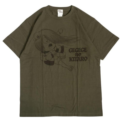 Character T-Shirt GeGeGe no Kitaro Hair Needle MZ1095 MZ1096