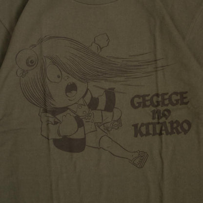 キャラクター Tシャツ ゲゲゲの鬼太郎 髪の毛針 MZ1095 MZ1096