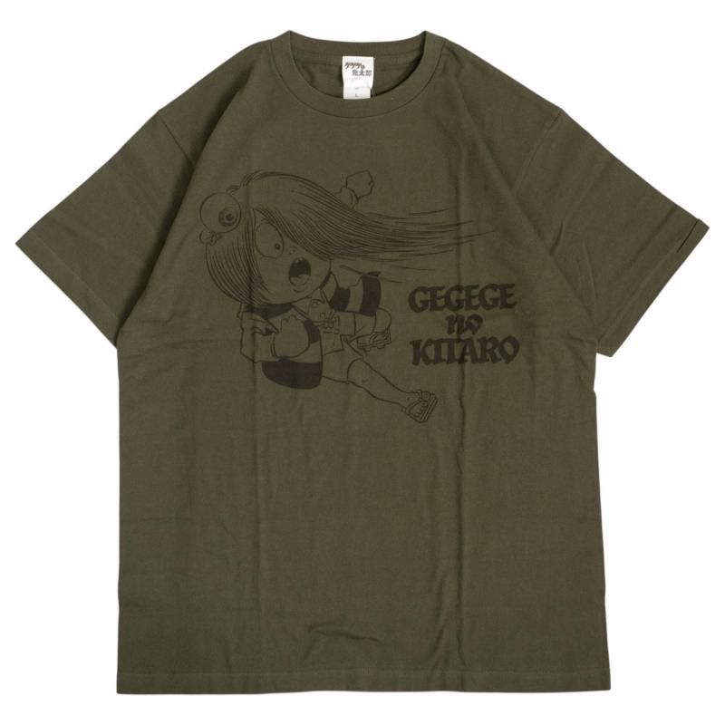 キャラクター Tシャツ ゲゲゲの鬼太郎 髪の毛針 MZ1095 MZ1096