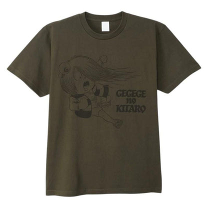 キャラクター Tシャツ ゲゲゲの鬼太郎 髪の毛針 MZ1095 MZ1096
