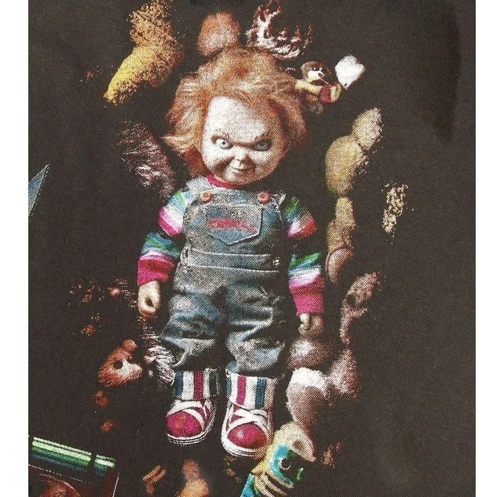 CHUCKY チャイルドプレイ チャッキー 並行輸入品 Tシャツ 359