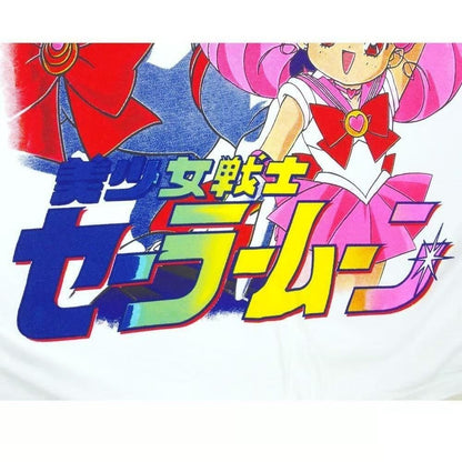 美少女戦士セーラームーン Tシャツ USA製 並行輸入品 WHITE 384