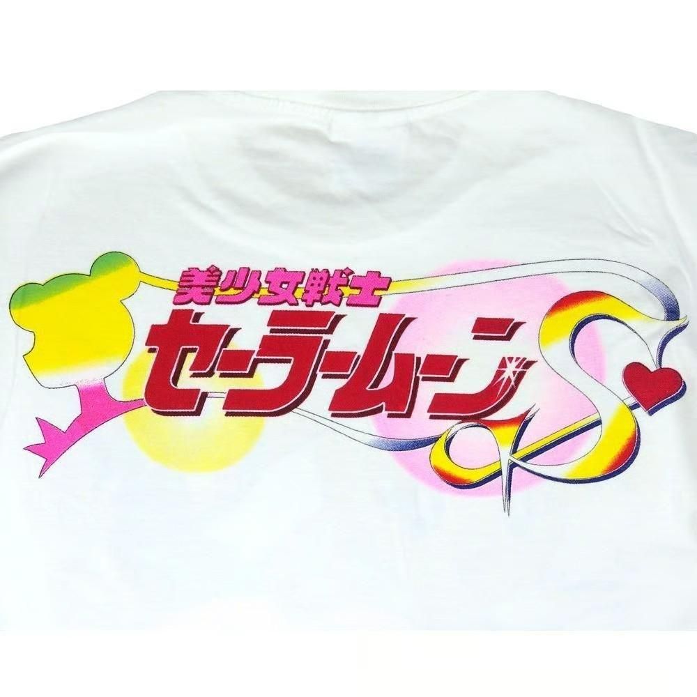 美少女戦士セーラームーン Tシャツ USA製 並行輸入品 WHITE 384
