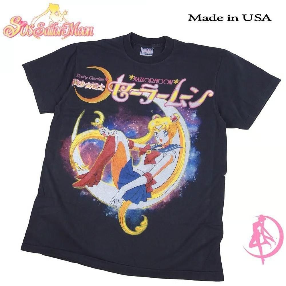 Pretty Guardian Sailor Moon T-shirt Made in USA Parallel Import Group 385