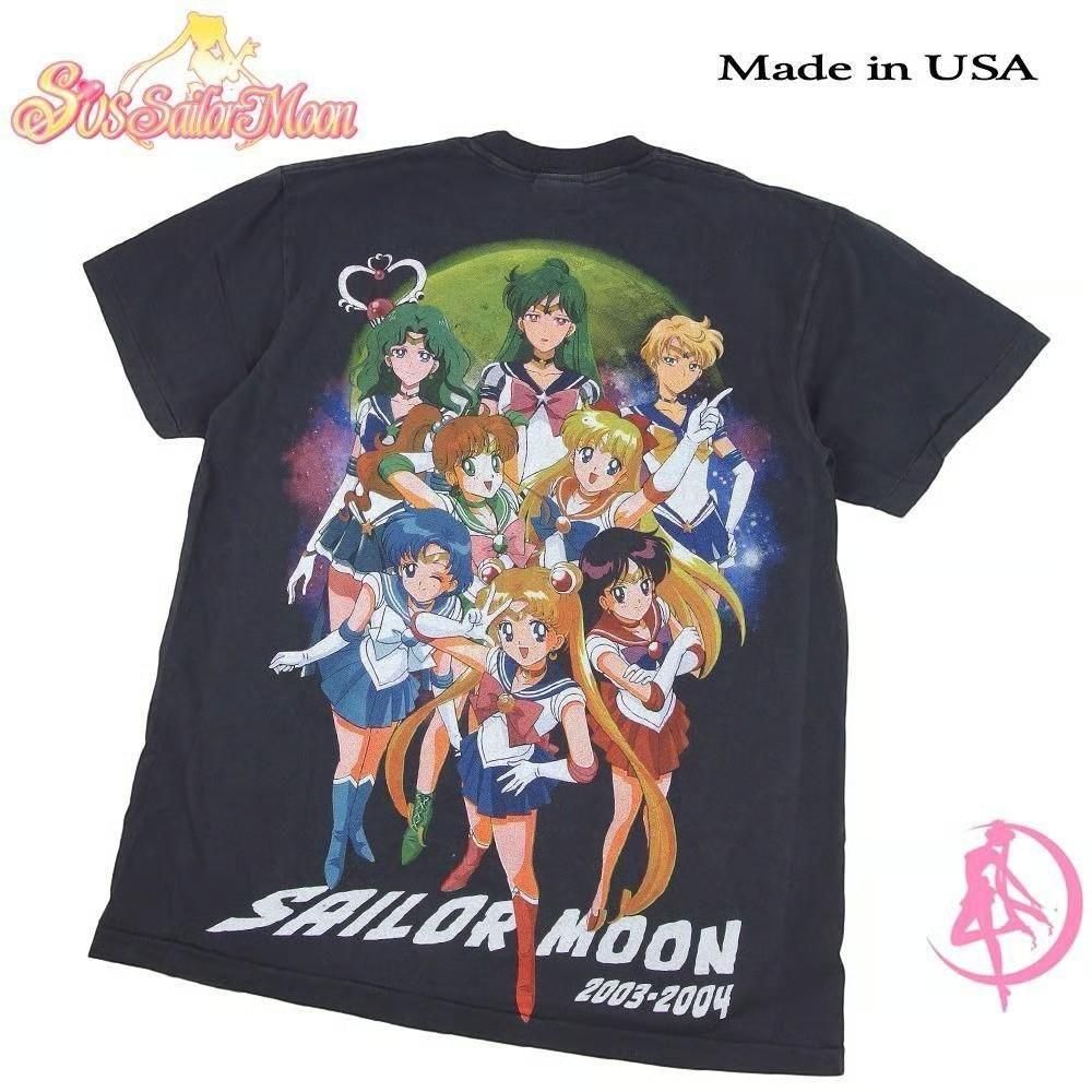 Pretty Guardian Sailor Moon T-shirt Made in USA Parallel Import Group 385