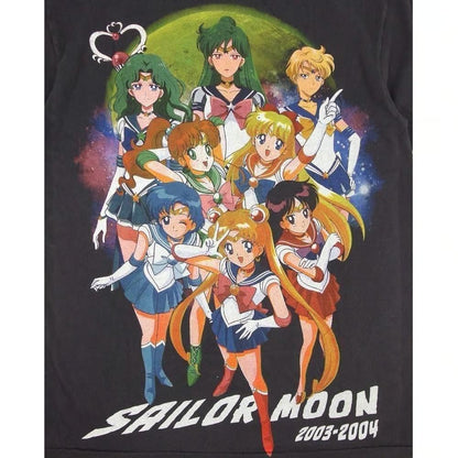 Pretty Guardian Sailor Moon T-shirt Made in USA Parallel Import Group 385