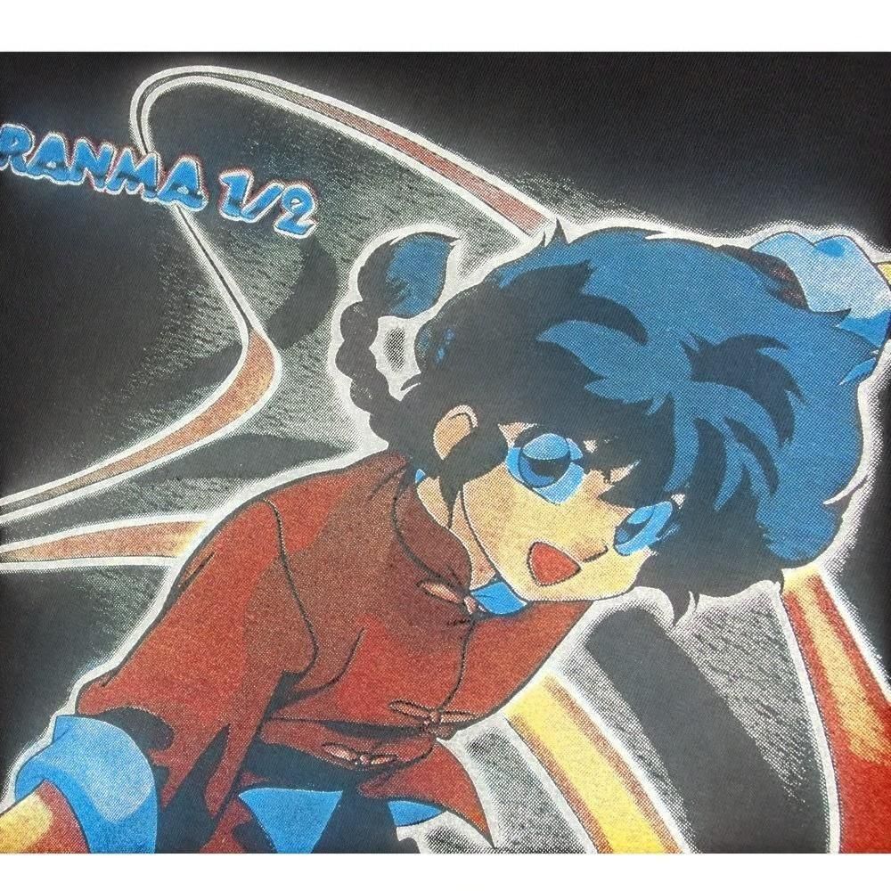 らんま1/2 並行輸入品 アニメ Tシャツ BLACK 403