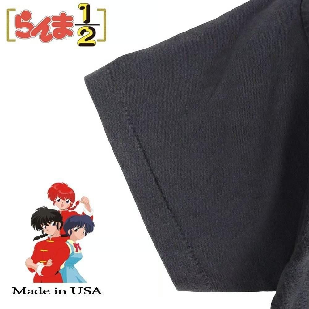 らんま1/2 並行輸入品 アニメ Tシャツ BLACK 403