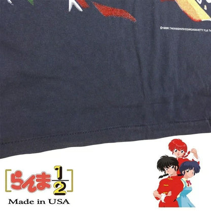 らんま1/2 並行輸入品 アニメ Tシャツ BLACK 403