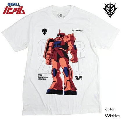 機動戦士ガンダム シャア専用 ザク Ｔシャツ WHITE eplus1246