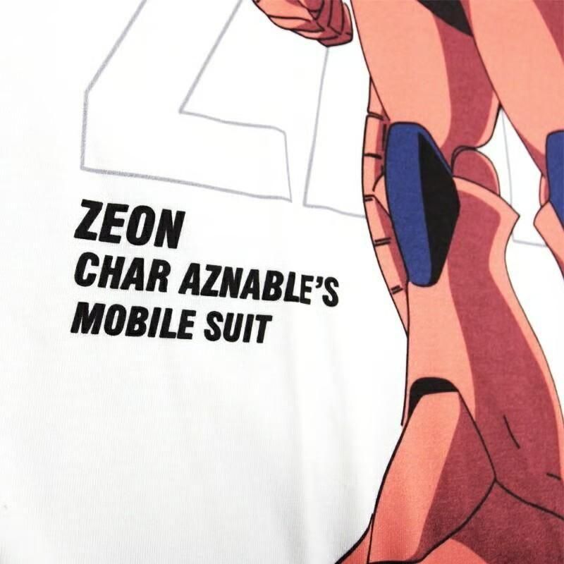 機動戦士ガンダム シャア専用 ザク Ｔシャツ WHITE eplus1246