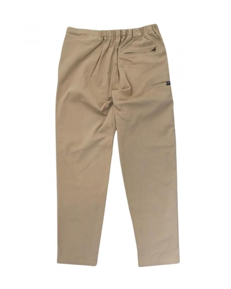 POWER TO THE PEOPLE MOVING PANTS ムービング ストレッチツイルパンツ BEIGE
