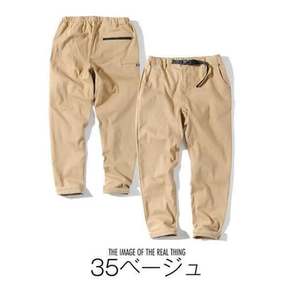 POWER TO THE PEOPLE MOVING PANTS ムービング ストレッチツイルパンツ BEIGE