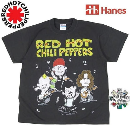 RED HOT CHILIPEPPERS レッドホットチリペッパーズ USA製 並行輸入品 Tシャツ BLACK 378