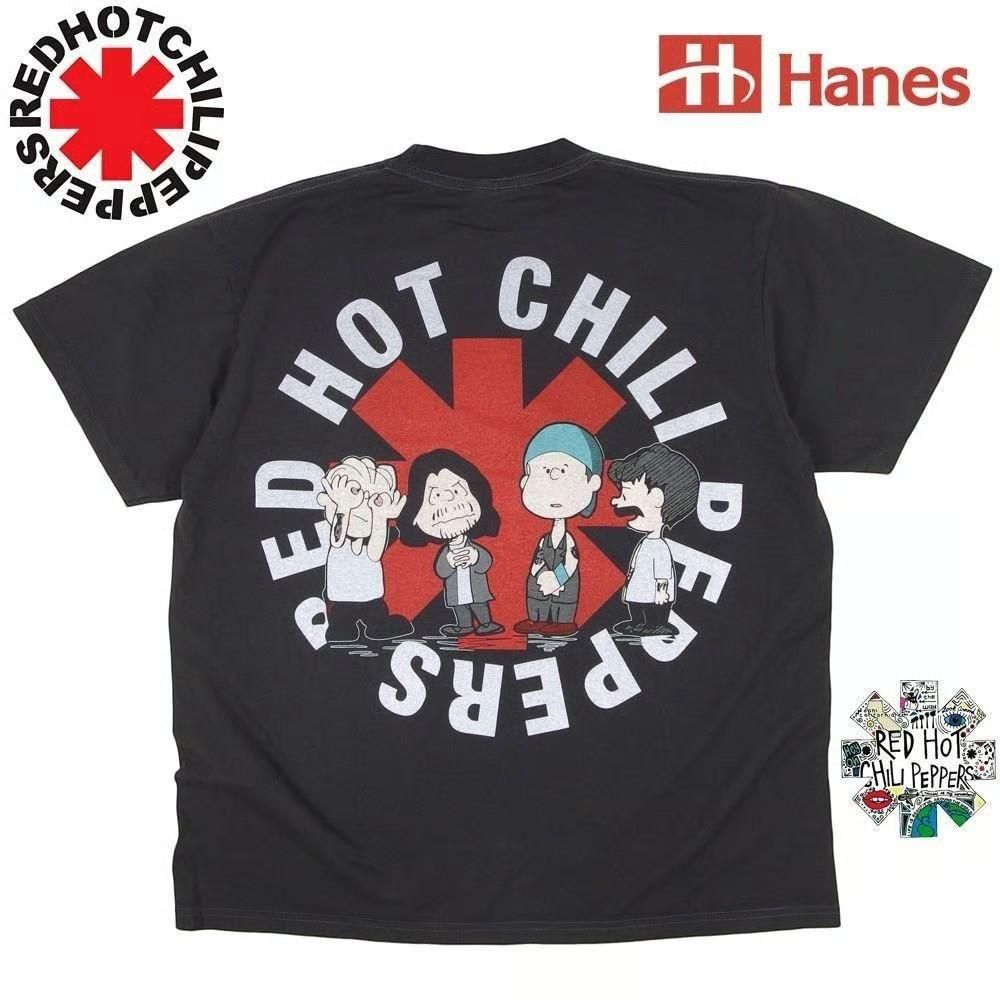 RED HOT CHILIPEPPERS レッドホットチリペッパーズ USA製 並行輸入品 Tシャツ BLACK 378