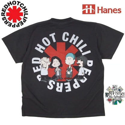 RED HOT CHILIPEPPERS レッドホットチリペッパーズ USA製 並行輸入品 Tシャツ BLACK 378