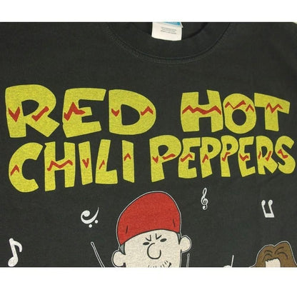 RED HOT CHILIPEPPERS レッドホットチリペッパーズ USA製 並行輸入品 Tシャツ BLACK 378