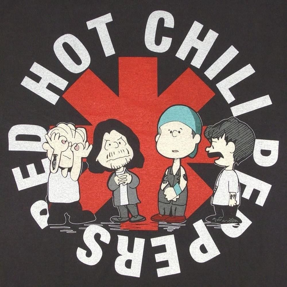RED HOT CHILIPEPPERS レッドホットチリペッパーズ USA製 並行輸入品 Tシャツ BLACK 378