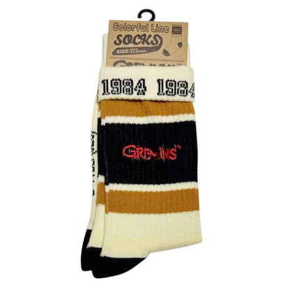 GREMLINS Gremlins Colorful Line Socks Logo WB3320J