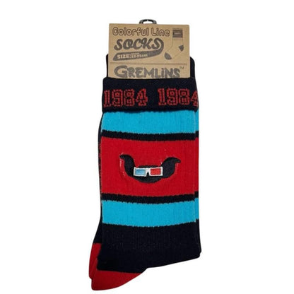 GREMLINS Gremlins Colorful Line Socks Gizmo Glasses WB3324J