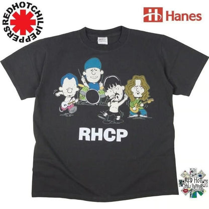 RED HOT CHILIPEPPERS レッドホットチリペッパーズ USA製 並行輸入品 Tシャツ CHARCOAL 379