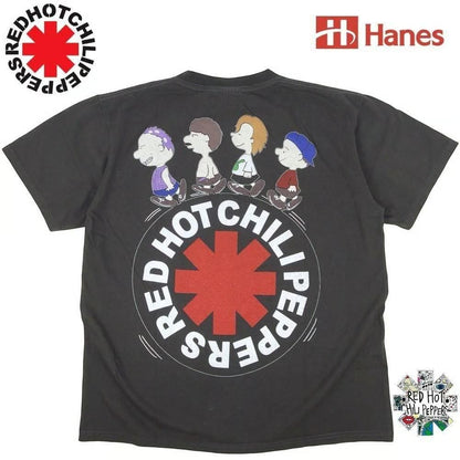 RED HOT CHILIPEPPERS レッドホットチリペッパーズ USA製 並行輸入品 Tシャツ CHARCOAL 379