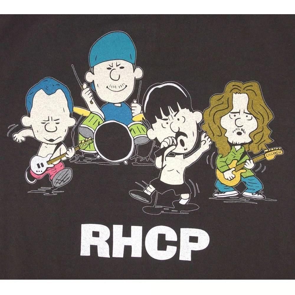 RED HOT CHILIPEPPERS レッドホットチリペッパーズ USA製 並行輸入品 Tシャツ CHARCOAL 379