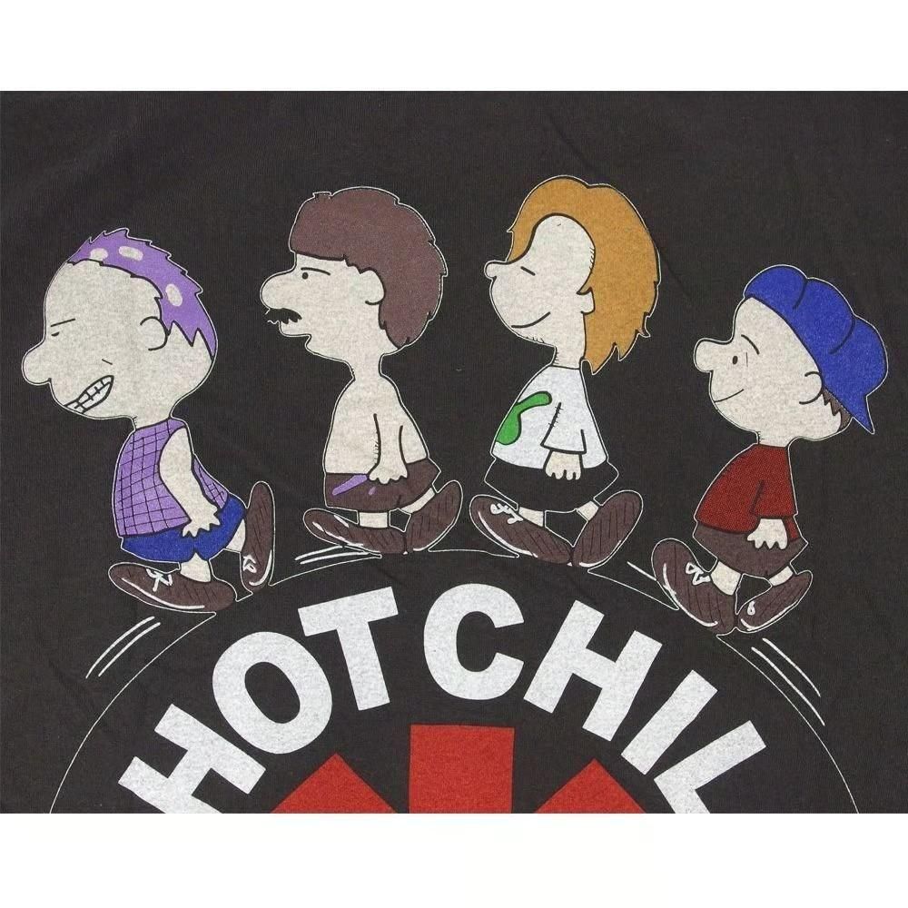 RED HOT CHILIPEPPERS レッドホットチリペッパーズ USA製 並行輸入品 Tシャツ CHARCOAL 379