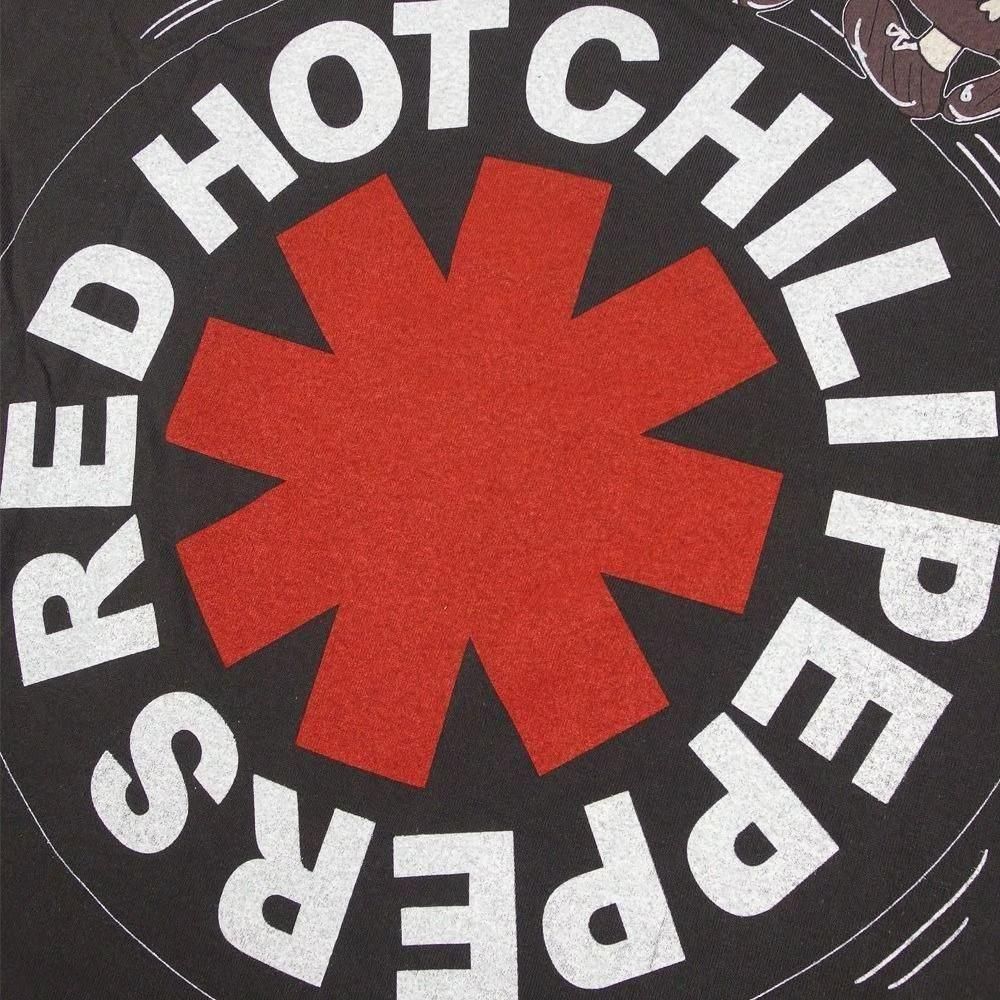 RED HOT CHILIPEPPERS レッドホットチリペッパーズ USA製 並行輸入品 Tシャツ CHARCOAL 379