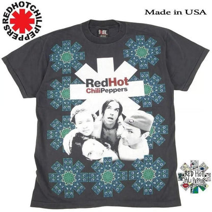 RED HOT CHILI PEPPERS Made in USA Parallel Import Photo Print T-shirt 387