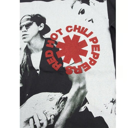 RED HOT CHILIPEPPERS レッドホットチリペッパーズ USA製 並行輸入品 フォト柄 ロンT 329