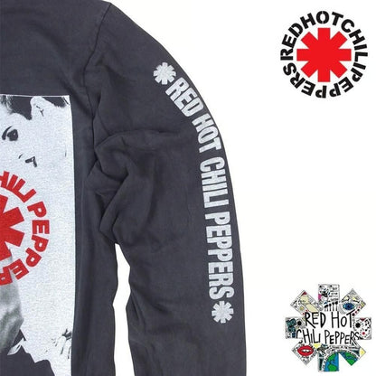 RED HOT CHILIPEPPERS レッドホットチリペッパーズ USA製 並行輸入品 フォト柄 ロンT 329