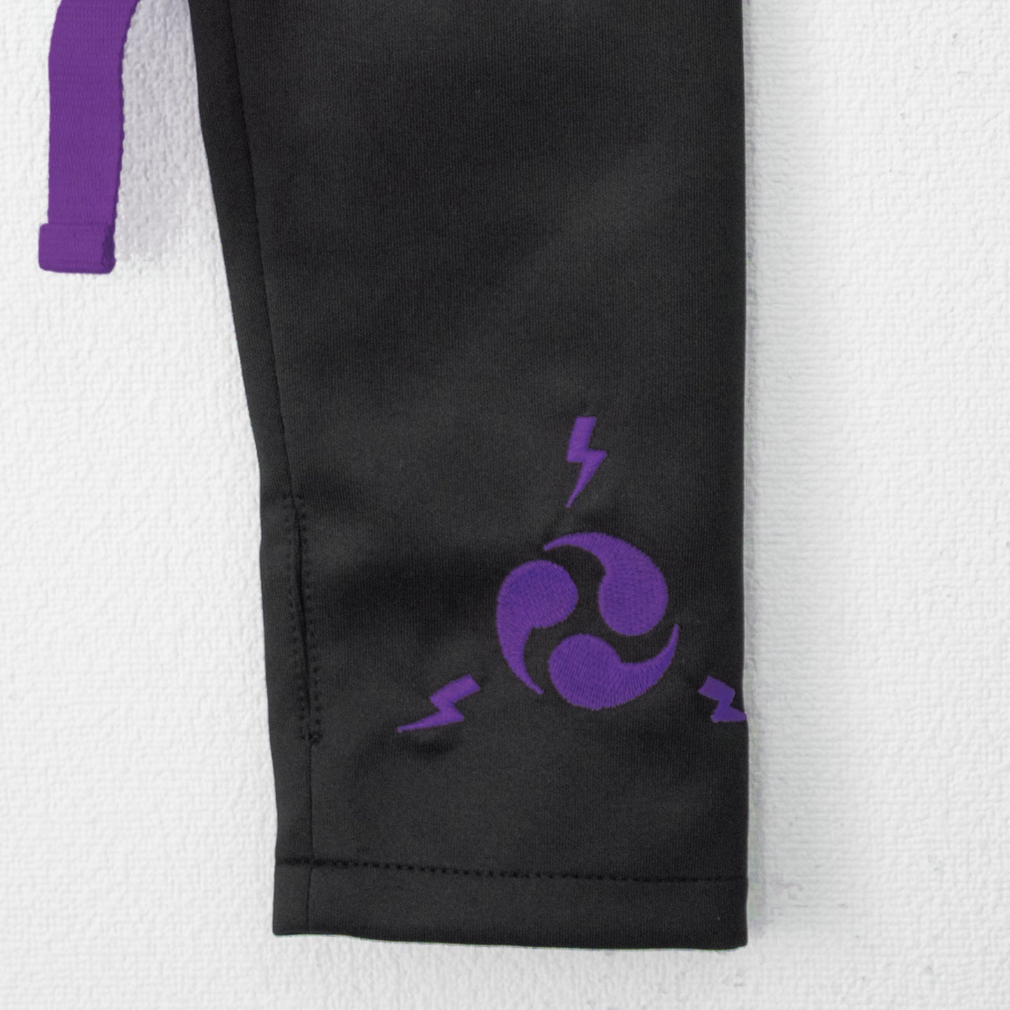 ACDC RAG CYBER PUNK 渦雷 アームカバー PURPLE BLACK