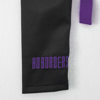 ACDC RAG CYBER PUNK 渦雷 アームカバー PURPLE BLACK