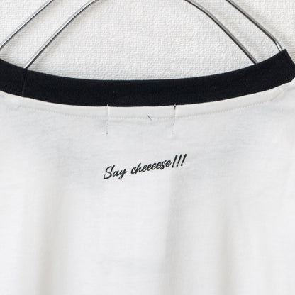 TURTLES Ninja Turtles Ringer T-shirt WHITE