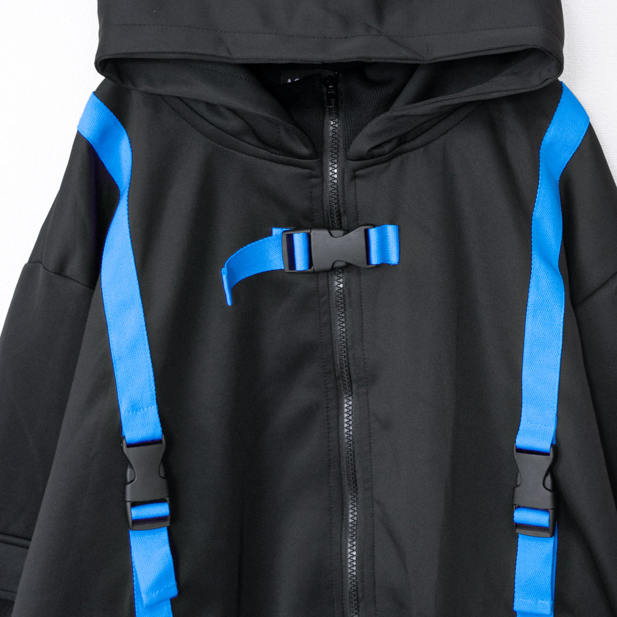 ACDC RAG CYBER PUNK vortex jacket NEON BLUE BLACK