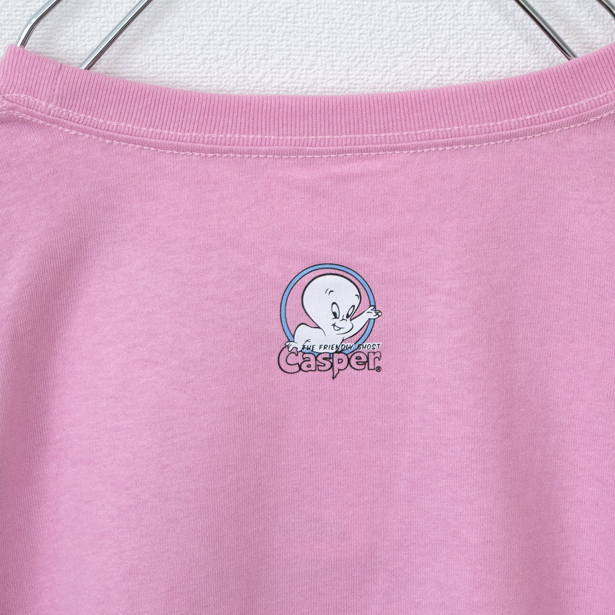 Casper Casper Illustration Print Over -size T-shirt PINK