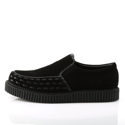 [Ready to ship] Demonia Loafer Creeper Shoes V-CREEPER-607 BLACK