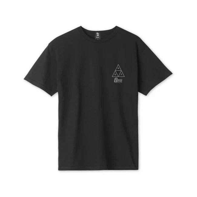 HUF × Mobile Suit Gundam GUNDAM TT S/S TEE BLACK