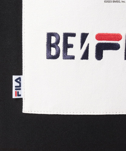 FILA x BE:FIRST ロゴ刺繍 トートバッグ BLACK