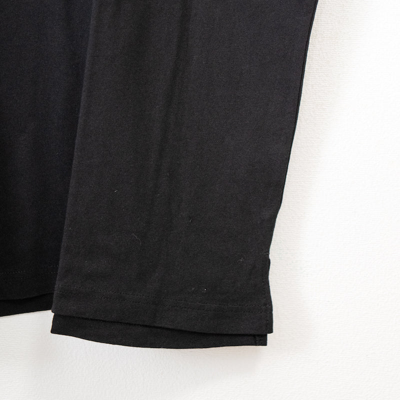 THE SMURFS Back Print Over Short Sleeve T-Shirt BLACK