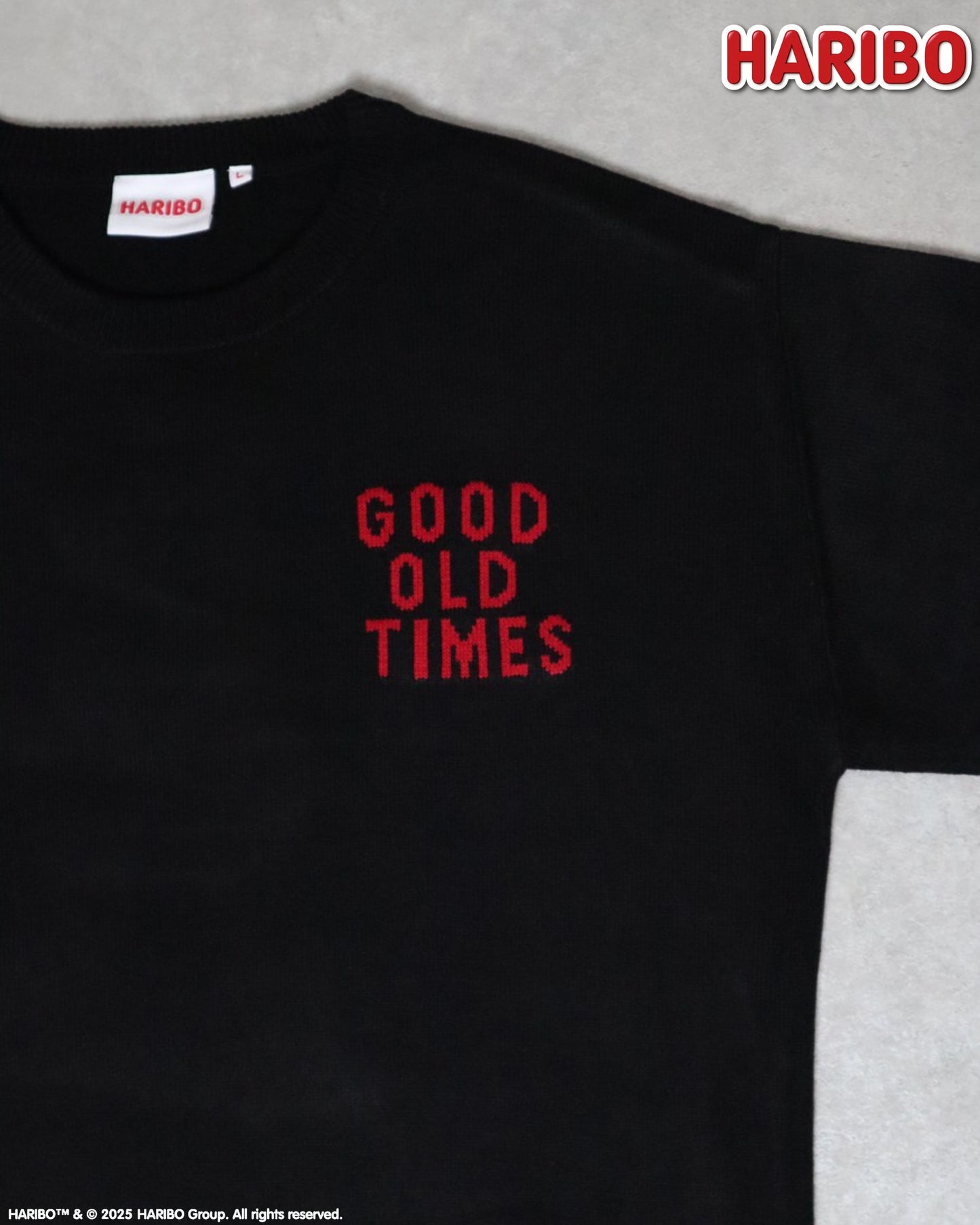 HARIBO Retro Knit Black