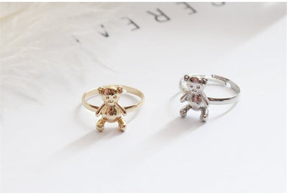 Purple Cream くまリング P426